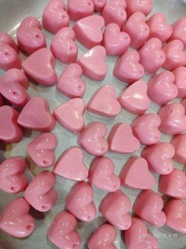 No Added Sugar High In Fiber Homemade Heart Shape Strawberry Flavored Chocolate
