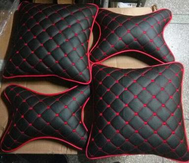 Machine Made Plain Polyester Car Pillows With Neck Rest