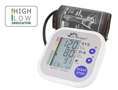 Dr Morepen Blood Pressure Reading Monitor With Digital Display Power Source: Electric