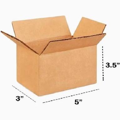Customized Size Matte Finish Plain 3 Ply Packaging Corrugated Board Box