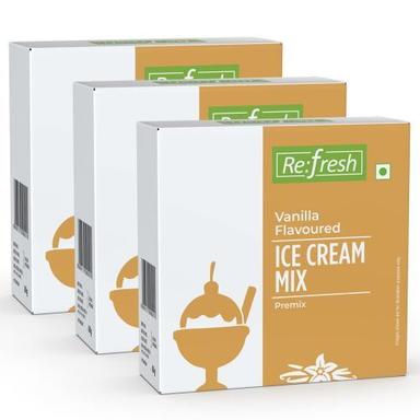 Naturally Fresh Vanilla Flavor Ice Cream Mix With Creamy And Delicious Taste