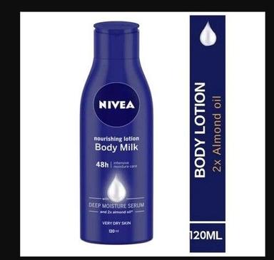 Pack Of 120 Ml Deep Moisture Serum And 2x Almond Oil Nivea Milk Body Lotion