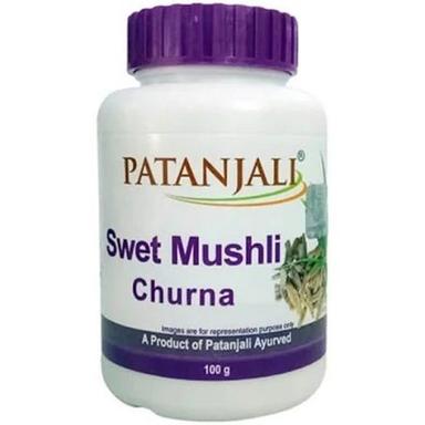 Patanjali Swet Mushli Ayurvedic Churna, Pack Of 100 Gram Age Group: For Adults
