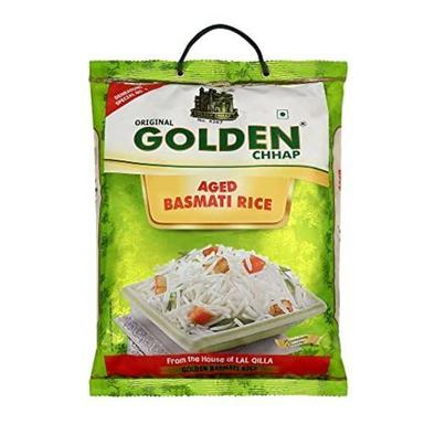 White Long Grain Common Dried Lal Qilla Golden Chhap Traditional Basmati Rice 5Kg