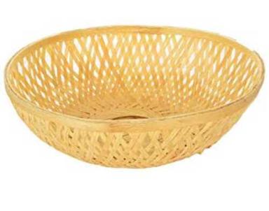 Circular Bamboo Basket Use For Fruit And Gift Purpose, Handmade Basket