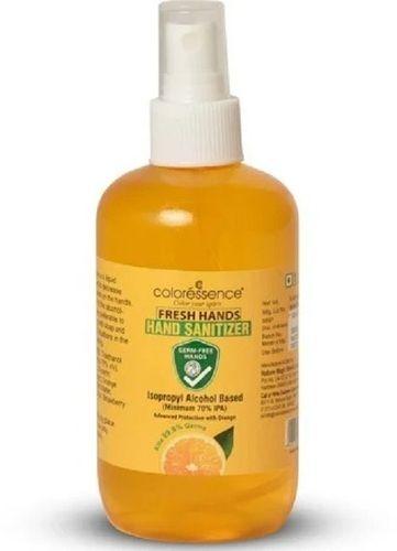 Orange Flavored Isopropyl Alcohol Based Skin Friendly Hand Sanitizer