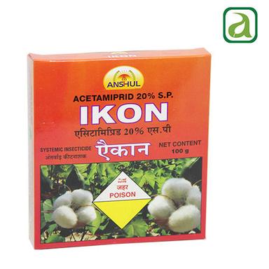 IKON Acetamiprid 20% S.P Insecticide For Agriculture Use (100g Pack)