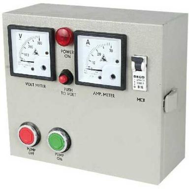 Submersible Pump Control Panel, Powder Coated Surface, 220v
