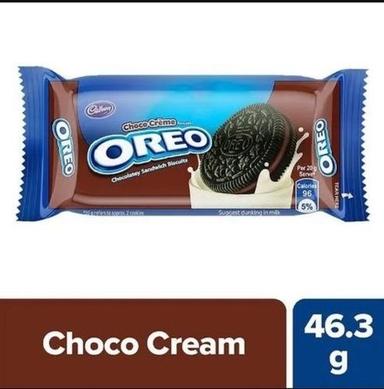 पैक साइज 46.3 ग्राम गोल आकार का मीठा और स्वादिष्ट चॉकलेट क्रीम बिस्कुट आवेदन: औद्योगिक 