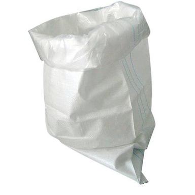 Plastic 50 Kg Load Capacity White Polypropylene Sack Bags