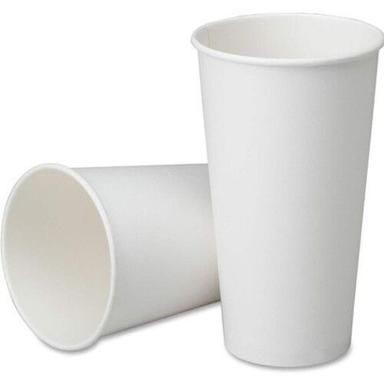 White 200 Milliliter Capacity Round Plain Disposable Paper Glass  Application: Industrial