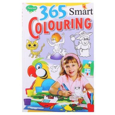 3 Year 365 Smart Colouring Book For Kids Education