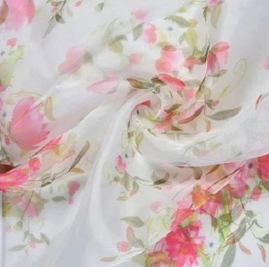 Casual Wear Lightweight Wrinkle Resistant Floral Printed Cotton Voile Fabric