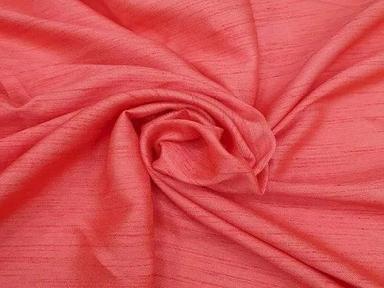 Pink 100 Yards Washable Lightweight Carded Smooth Texture Linen Fabric