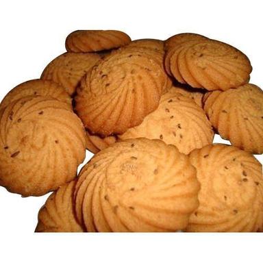 Biscuit Rich In Taste Round Crunchy Ajwain Cookies