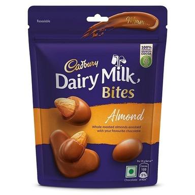 Brown Delightful Cadbury Dairy Milk Almonds Chocolate