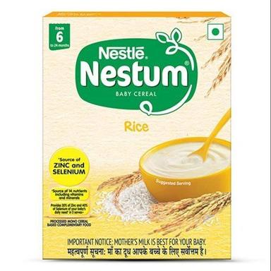 Cream Delicious And Healthy Box Packed Nestle Nestum Baby Cereal Rice, 300 Gms
