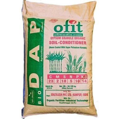 92% Bio-Tech Grade Ofit BIO-DAP Gypsum Granule Soil Conditioner, Target Crops: Wheat, Packaging Type: PP Bag