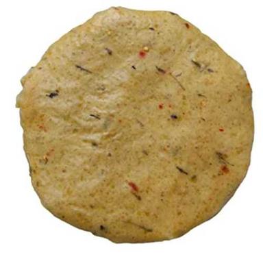 Good Source Of Vitamin And Minerals Crunchy Spicy Green Chilli Papad Carbohydrate: 2% Percentage ( % )