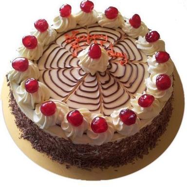 Mouth Watering Delicious Tasty Sweet Round Chocolate And Vanilla Flavored Cake Additional Ingredient: Flour