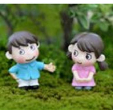 Couple Figure, Fairy Garden Plastic And Resin Miniature Toy Decoration Items