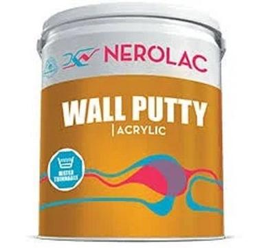 10 Kilogram Bucket Nerolac Acrylic White Colour Wall Putty