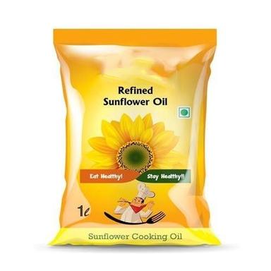 Light Yellow Heat Sealed Edible Sunflower Oil 