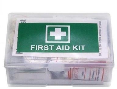 Transparent Rectangular Portable Abs Plastic Reusable First Aid Kit Box