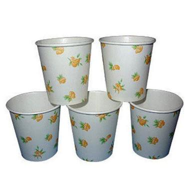 White Environmentally Friendly And Recycle Printed Disposable Paper Cup 