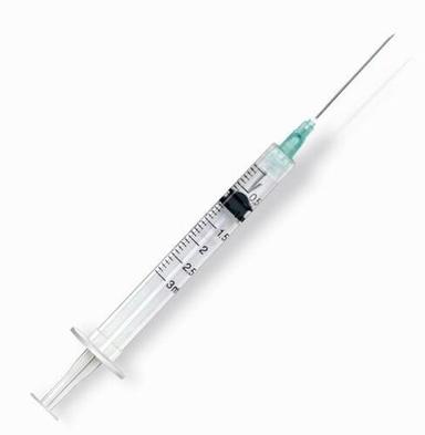 Stainless Steel Natural Rubber Non-Toxic Pharmaceutical-Grade 3Ml Disposable Syringes