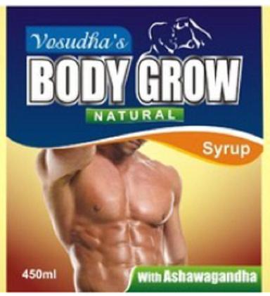 Body Growth Natural Herbal Syrup With Ashwagandha, 450 Ml Age Group: Suitable For All