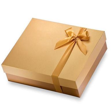 Glossy And Matte Laminated Rectangular Plain Paper Gift Packaging Box Length: 8 Inch (In)