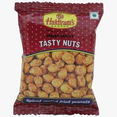 200 Gram Hygienically Packed Rich Taste Spiced Coted Fried Peanuts Namkeen