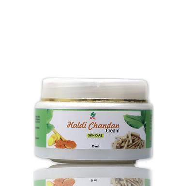 Petal 100% Herbal Chemical Free Haldi Chandan Skin Care Cream, 50 ML
