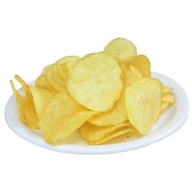 Crispy And Crunchy Fried Plain Salted Taste Potato Chips For Snacks 