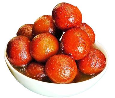 Food Grade Delicious And Sweet Regular Deep Fried Gulab Jamun Carbohydrate: 24 Grams (G)