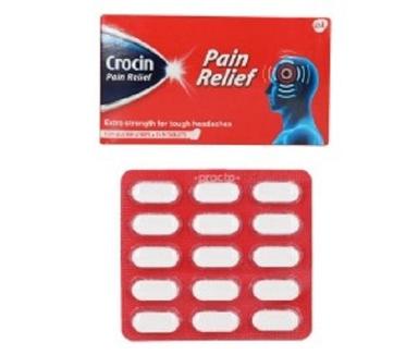Crocin Pain Relief Extra Strength 10 X 15 Tablets Age Group: Adult