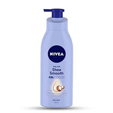 Smudge Proof Deeply Moisturises Nivea Shea Smooth Body Lotion For Dry Skin, 600 Millilitres