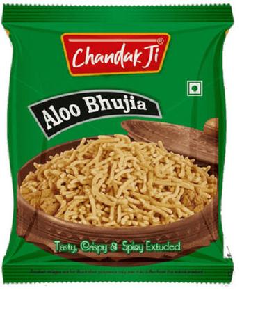 Crispy And Spicy Besan Aloo Bhujia Namkeen, Packaging Size: Medium Carbohydrate: 44.8 Grams (G)