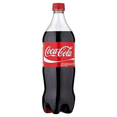 1 Liter Pack Refreshing And Delicious Fizz Original Taste Soft Coca-Cola Cold Drink Packaging: Plastic Bottle