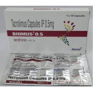बायोमस-0.5 टैक्रोलिमस कैप्सूल आईपी 0.5 मिलीग्राम सामान्य दवाएं