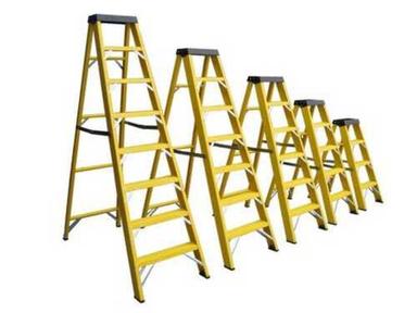 FRP Ladder With Aluminium Material And Polished Finish, Width 16 Inch, 40-50 Feet Height