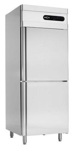 BS Two Door Vertical SS Refrigerator, Capacity: 600 Liter