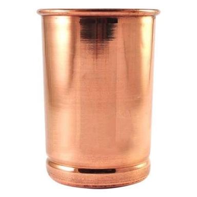 Polished Surface Finish Round Plain 0.80 Grams Copper Glass Size: 3.5''