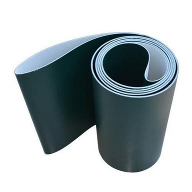 Black High Elasticity Easy Replaceable Smooth Finish Flexible Nylon Conveyor Belt