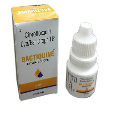 BACTIQUINE Ciprofloxacin 0.3% HPMC Eye And Ear Drop, 5 ML