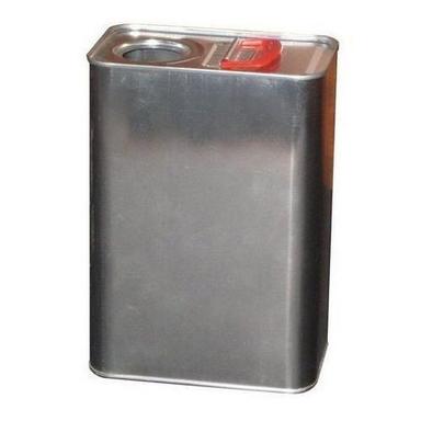 Lightweight And Durable Surface Finish Rectangular Shape Oil Tin Container Capacity: 15 Liter/Day