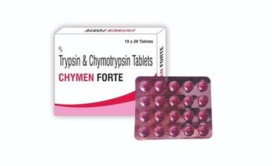 Silver Trypsin And Chymotrypsin Tablets (10X20 Tablets)