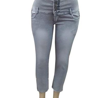 Breathable Long Lasting Slim Women Fancy Denim Jeans Age Group: >16 Years