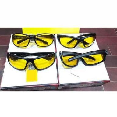 White Yellow Color Mens Night View Sunglasses